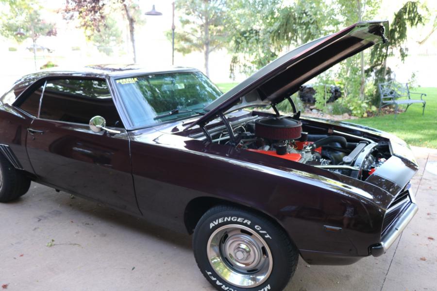 Моторный отсек Chevrolet Camaro SSS Sport Coupe Custom 1969 года  (фото 18 из 59)